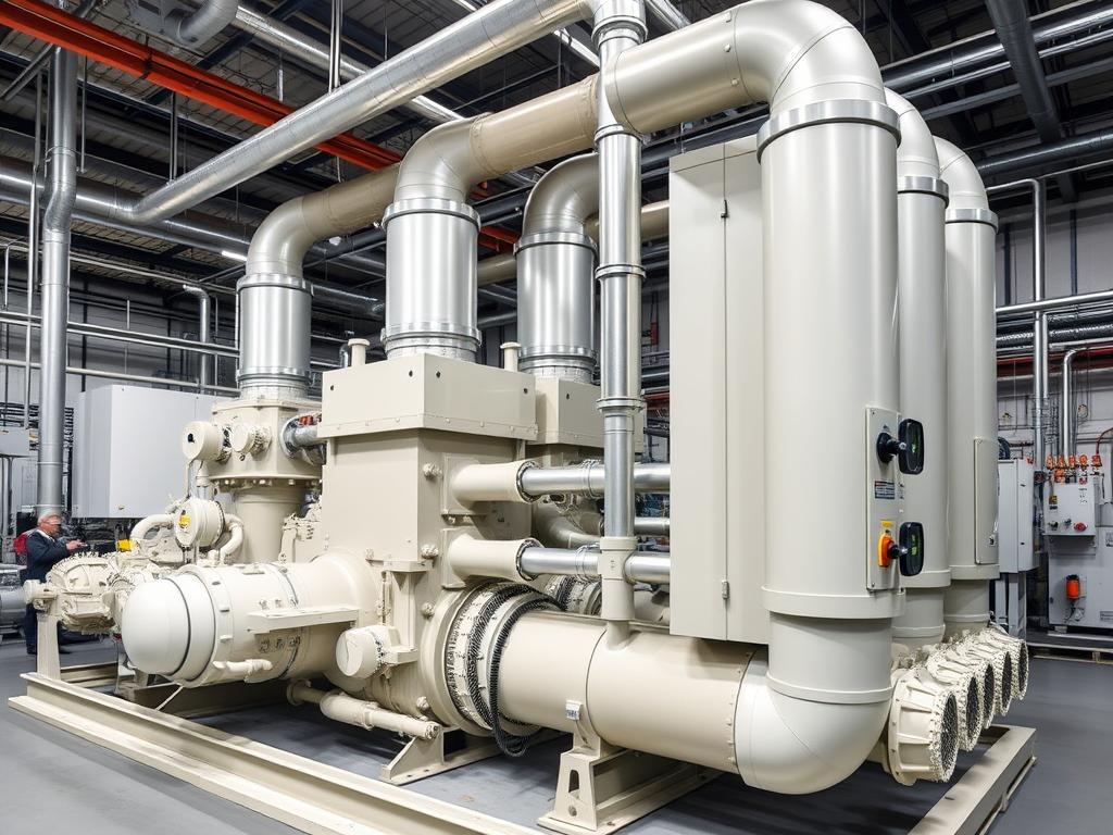 Kraft-Wärme-Kopplungsanlage im Megawatt-Bereich für Industriebetrieb